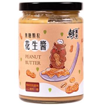 無糖顆粒花生醬 340g/罐